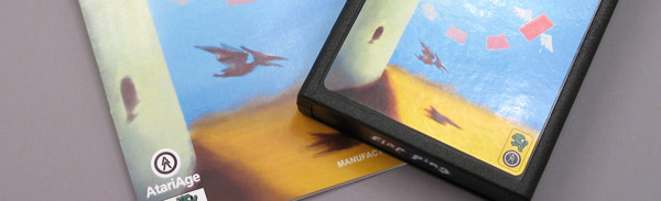 A physical copy of FlapPing with manual